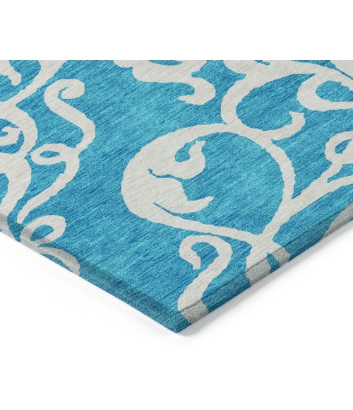 Addison Chantille ACN973-Turquoise 3 ft. X 5 ft. Rectangle Rug