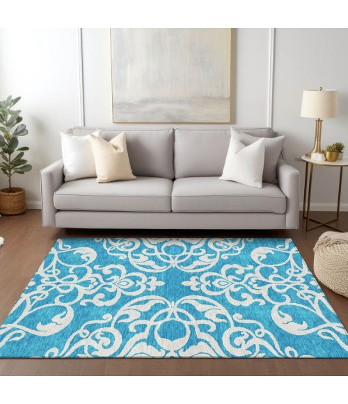 Addison Chantille ACN973-Turquoise 3 ft. X 5 ft. Rectangle Rug