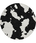 Addison Chantille ACN975-Black 8 ft. X 8 ft. Round Rug
