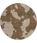 Addison Chantille ACN975-Brown 8 ft. X 8 ft. Round Rug
