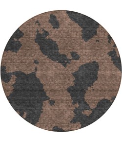Addison Chantille ACN975-Chocolate 8 ft. X 8 ft. Round Rug