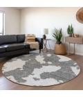 Addison Chantille ACN975-Gray 8 ft. X 8 ft. Round Rug