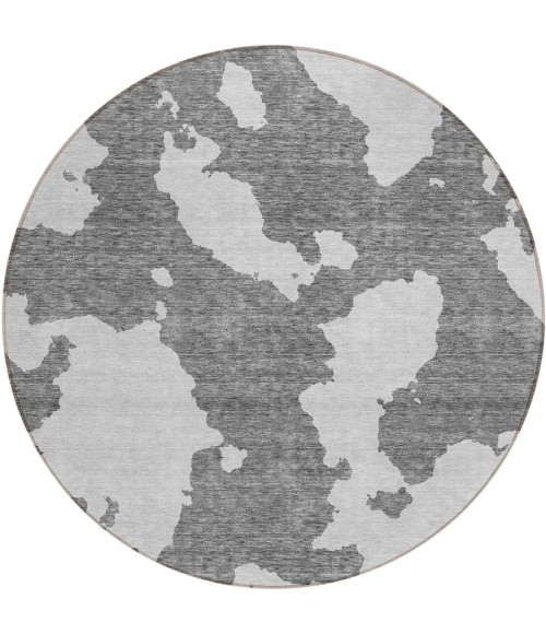 Addison Chantille ACN975-Gray 8 ft. X 8 ft. Round Rug
