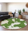 Addison Chantille ACN975-Green 8 ft. X 8 ft. Round Rug