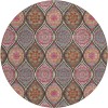 Addison Chantille ACN976-Black 8 ft. X 8 ft. Round Rug
