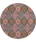 Addison Chantille ACN976-Black 8 ft. X 8 ft. Round Rug