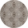 Addison Chantille ACN976-Khaki 8 ft. X 8 ft. Round Rug
