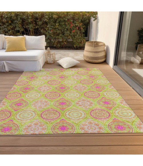 Addison Chantille ACN976-Lime 5 ft. X 7 ft. 6 in. Rectangle Rug