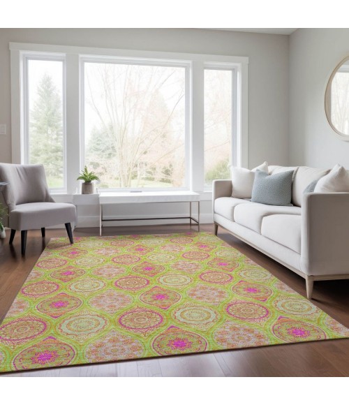 Addison Chantille ACN976-Lime 5 ft. X 7 ft. 6 in. Rectangle Rug