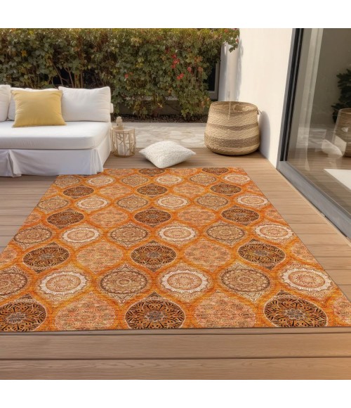 Addison Chantille ACN976-Orange 9 ft. X 12 ft. Rectangle Rug