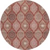 Addison Chantille ACN976-Paprika 8 ft. X 8 ft. Round Rug