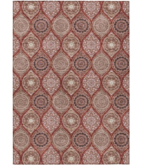 Addison Chantille ACN976-Paprika 5 ft. X 7 ft. 6 in. Rectangle Rug