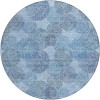 Addison Chantille ACN977-Denim 8 ft. X 8 ft. Round Rug
