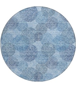 Addison Chantille ACN977-Denim 8 ft. X 8 ft. Round Rug