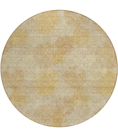 Addison Chantille ACN977-Gold 8 ft. X 8 ft. Round Rug