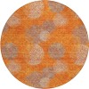 Addison Chantille ACN977-Orange 8 ft. X 8 ft. Round Rug