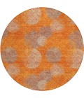 Addison Chantille ACN977-Orange 8 ft. X 8 ft. Round Rug