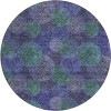 Addison Chantille ACN977-Purple 8 ft. X 8 ft. Round Rug