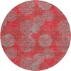 Addison Chantille ACN977-Red 8 ft. X 8 ft. Round Rug