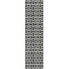 Addison Chantille ACN978-Black 2 ft. 3 in. X 7 ft. 6 in. Rectangle Rug