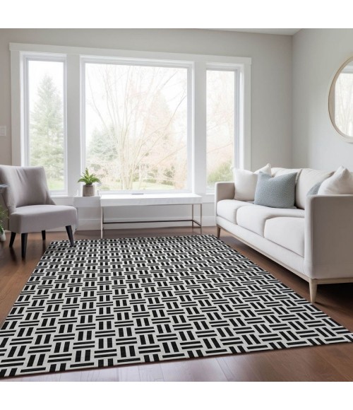 Addison Chantille Rug ACN978-Black 10 ft. X 14 ft. Rectangle - Rugs Town Addison Chantille ACN978-Black 10 ft. X 14 ft. Rectangle Rug