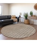 Addison Chantille ACN978-Chocolate 8 ft. X 8 ft. Round Rug