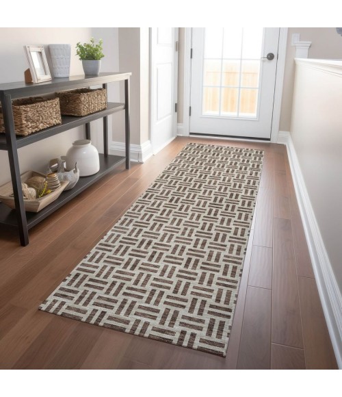 Addison Chantille ACN978-Chocolate 2 ft. 3 in. X 7 ft. 6 in. Rectangle Rug