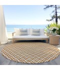 Addison Chantille ACN978-Copper 8 ft. X 8 ft. Round Rug