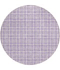 Addison Chantille ACN978-Lavender 8 ft. X 8 ft. Round Rug