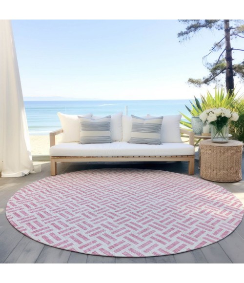 Addison Chantille ACN978-Pink 8 ft. X 8 ft. Round Rug
