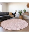 Addison Chantille ACN978-Pink 8 ft. X 8 ft. Round Rug
