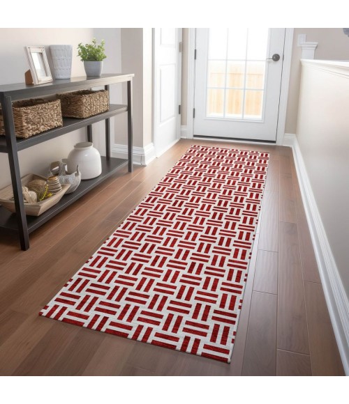 Addison Chantille ACN978-Red 2 ft. 3 in. X 7 ft. 6 in. Rectangle Rug