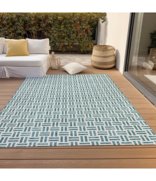 Addison Chantille ACN978-Teal 5 ft. X 7 ft. 6 in. Rectangle Rug