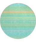 Addison Chantille ACN979-Aqua 8 ft. X 8 ft. Round Rug