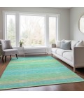 Addison Chantille Rug ACN979-Aqua 9 ft. X 12 ft. Rectangle - Rugs Town Addison Chantille ACN979-Aqua 9 ft. X 12 ft. Rectangle Rug