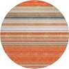 Addison Chantille ACN979-Coral 8 ft. X 8 ft. Round Rug