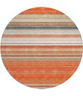 Addison Chantille ACN979-Coral 8 ft. X 8 ft. Round Rug