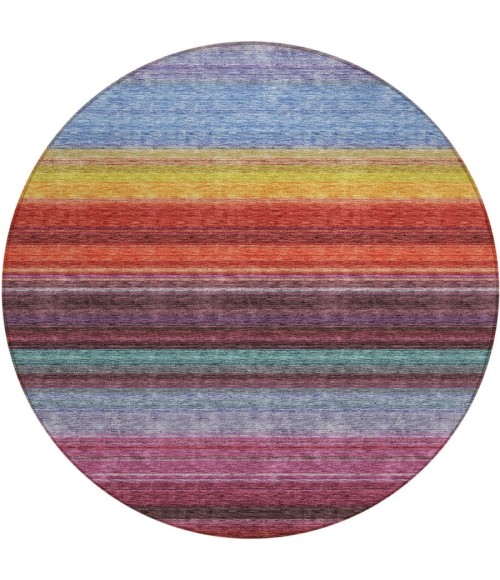 Addison Chantille ACN979-Lavender 8 ft. X 8 ft. Round Rug