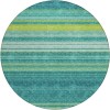 Addison Chantille ACN979-Teal 8 ft. X 8 ft. Round Rug