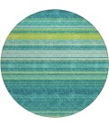 Addison Chantille ACN979-Teal 8 ft. X 8 ft. Round Rug