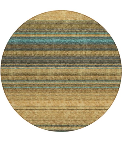 Addison Chantille ACN979-Wheat 8 ft. X 8 ft. Round Rug