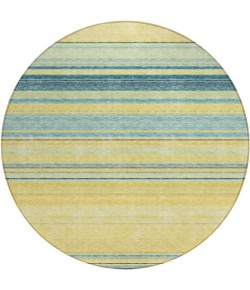 Addison Chantille ACN979-Yellow 8 ft. X 8 ft. Round Rug