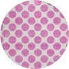 Addison Chantille ACN980-Blush 8 ft. X 8 ft. Round Rug