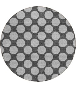 Addison Chantille ACN980-Charcoal 8 ft. X 8 ft. Round Rug