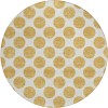 Addison Chantille ACN980-Gold 8 ft. X 8 ft. Round Rug