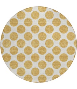 Addison Chantille ACN980-Gold 8 ft. X 8 ft. Round Rug