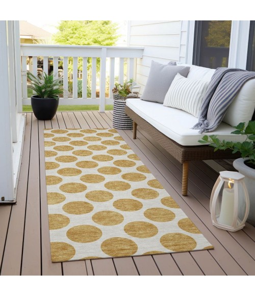 Addison Chantille ACN980-Gold 2 ft. 3 in. X 7 ft. 6 in. Rectangle Rug