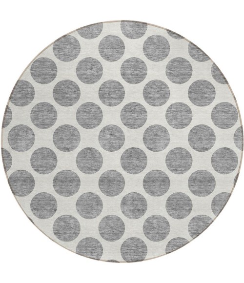 Addison Chantille ACN980-Gray 8 ft. X 8 ft. Round Rug