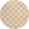 Addison Chantille ACN980-Peach 8 ft. X 8 ft. Round Rug