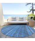 Addison Chantille ACN981-Blue 8 ft. X 8 ft. Round Rug